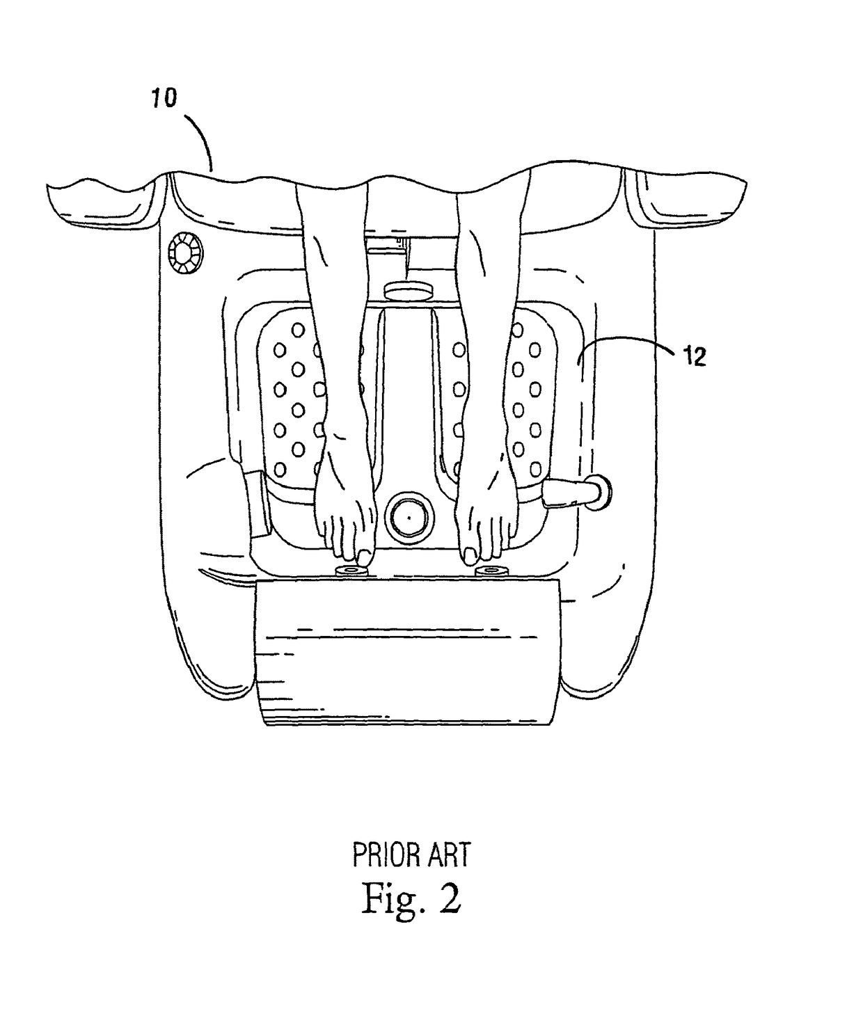 Water jet mechanism for whirlpool effect in pedicures or other applications