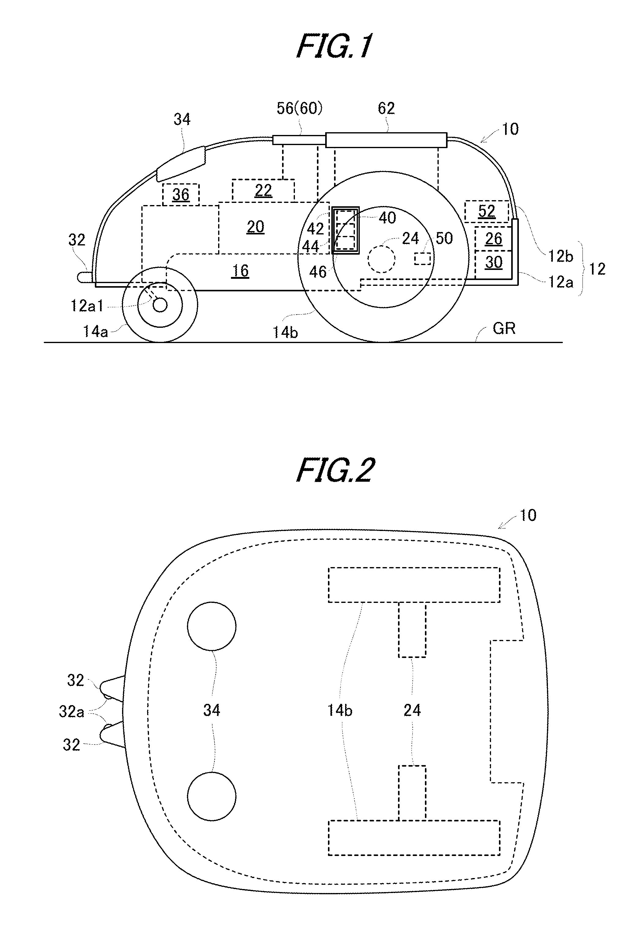 Control apparatus of unmanned autonomous operating vehicle