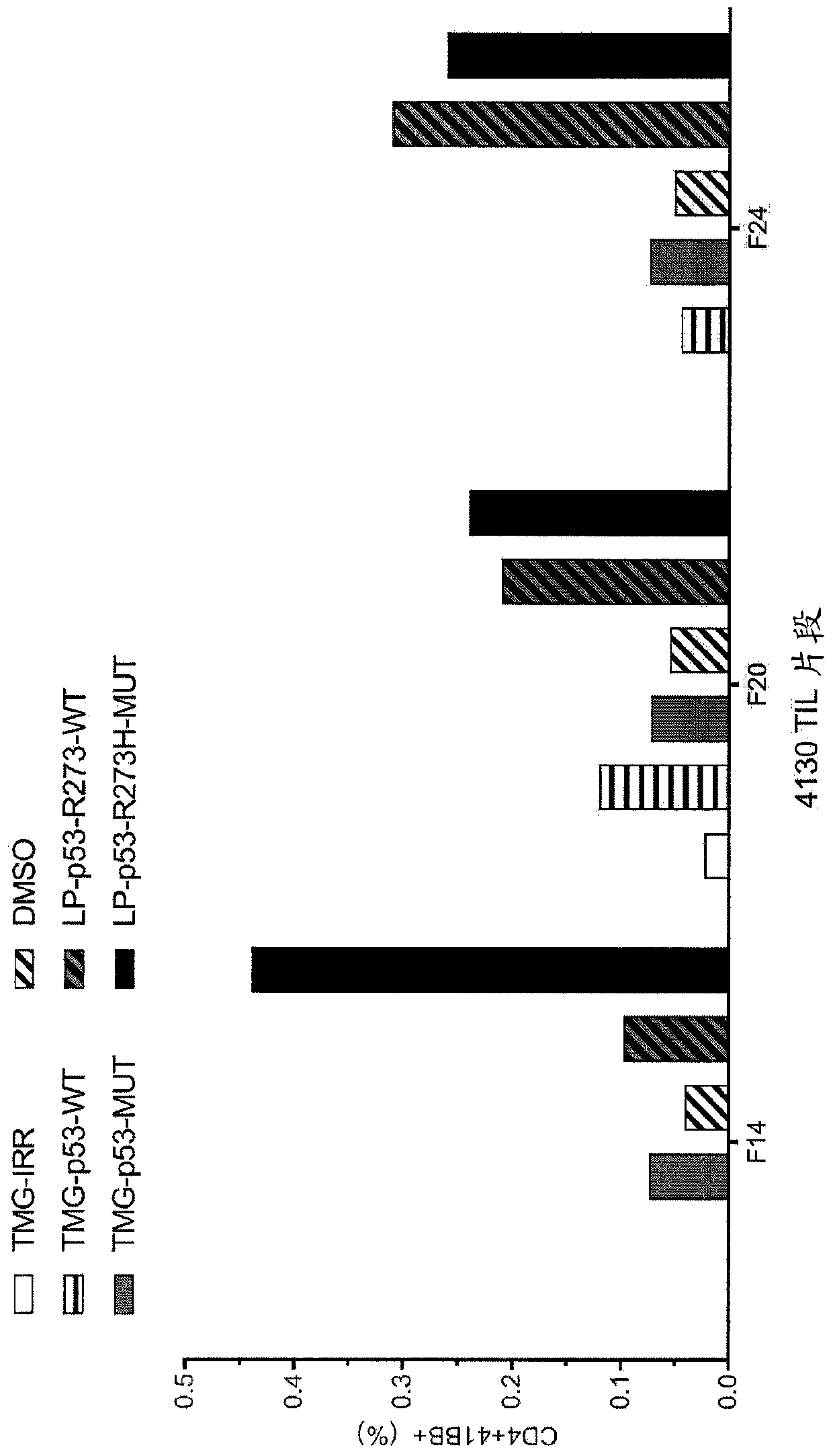 Methods of isolating T cells having antigenic specificity for P53 cancer-specific mutation