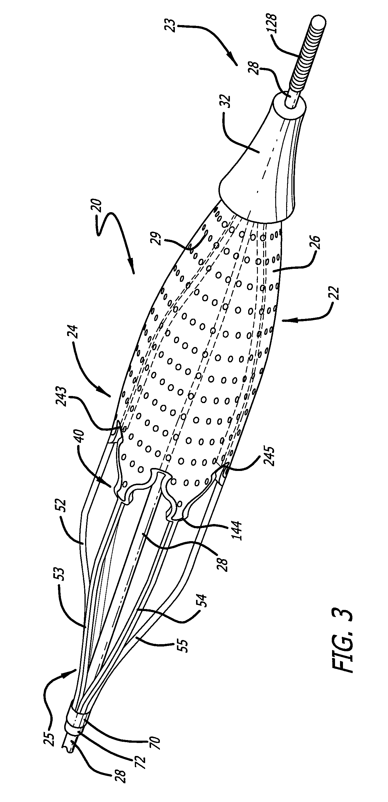 Embolic protection device with open cell design