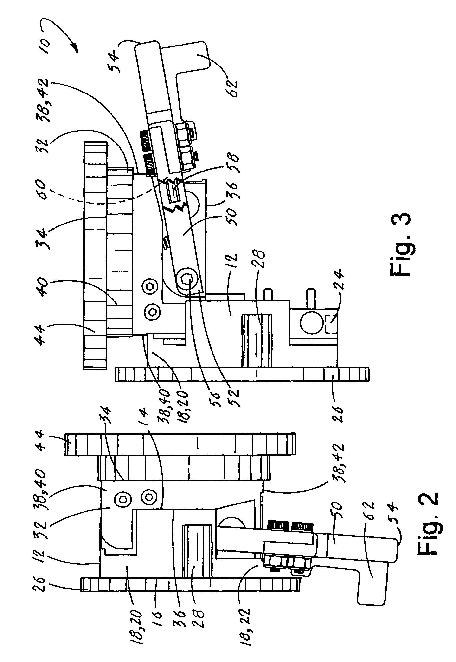 Lockable vehicle steering-wheel tilting assembly