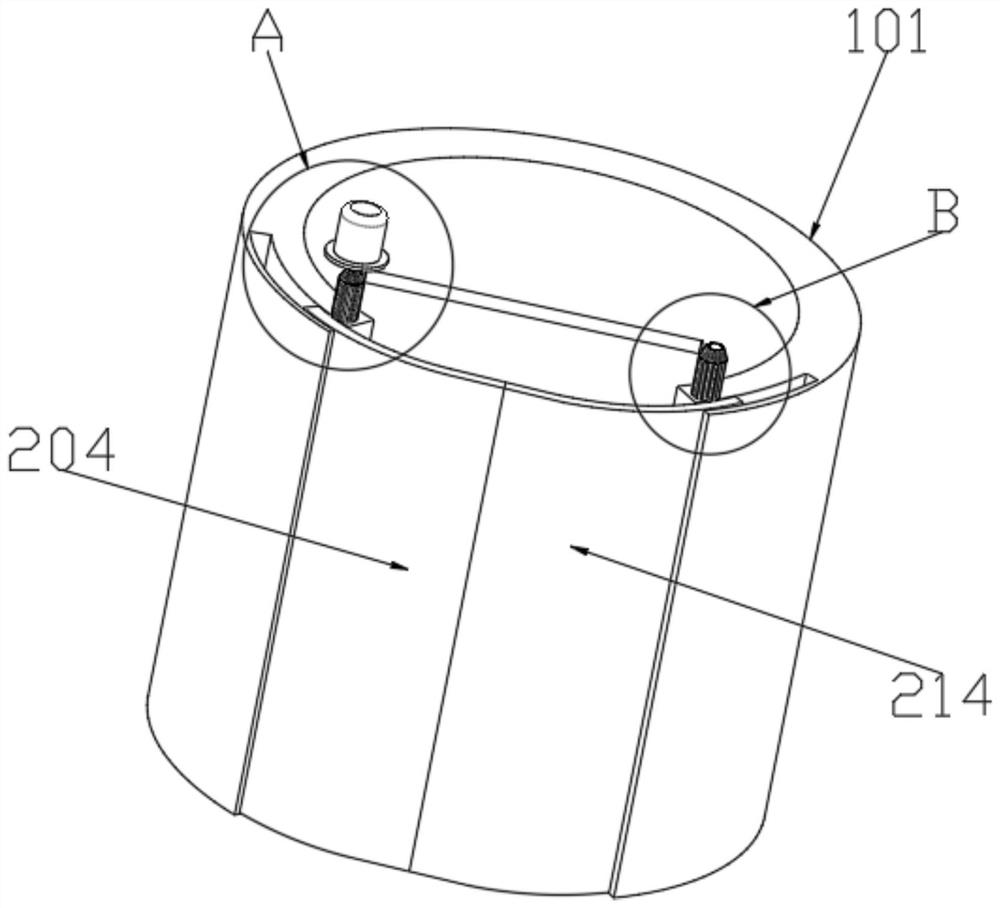 An elevator car accidental movement detection and protection device