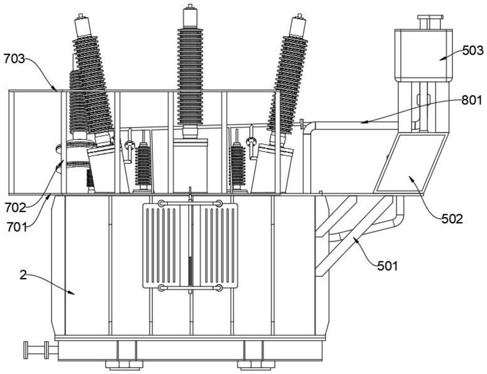 A step-down transformer that is easy to maintain