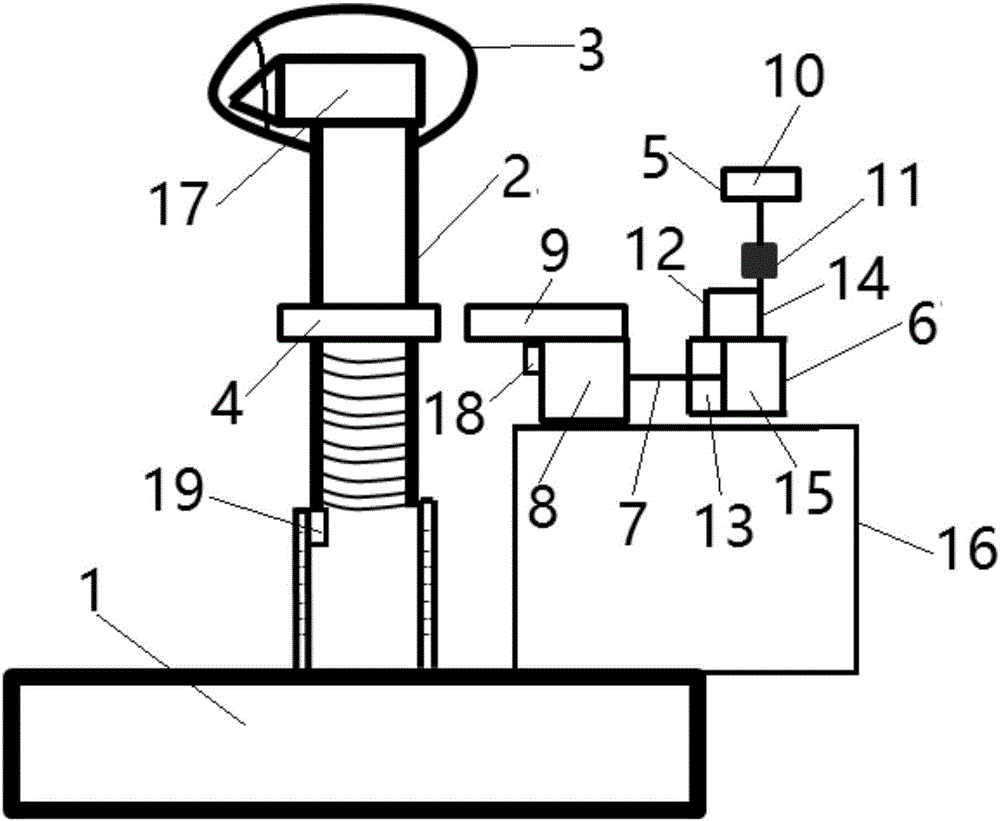 Automobile gear shifting structure