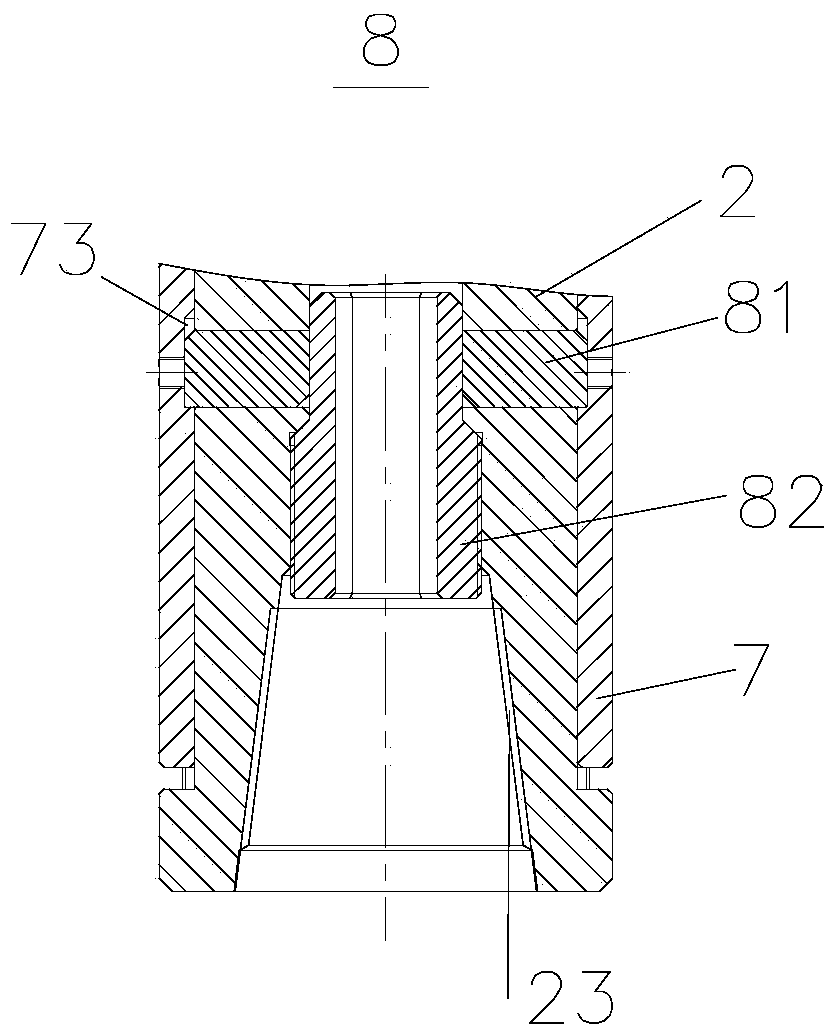 A mechanical torsional percussion drilling tool