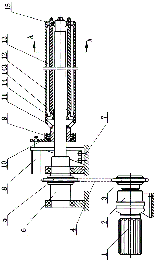 Soft sheet winding and clamping device