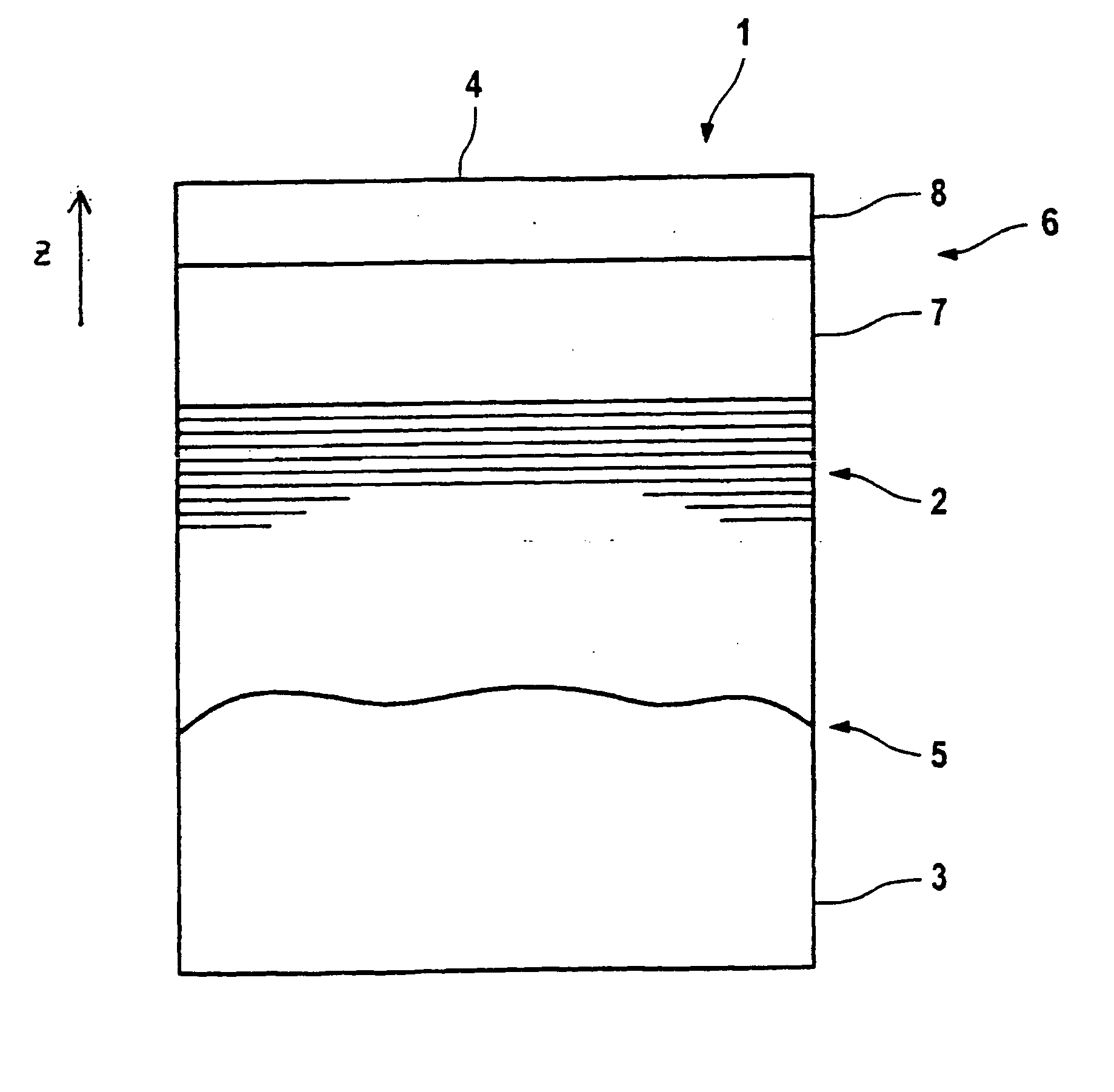 Reflective optical element, optical system and EUV lithography device