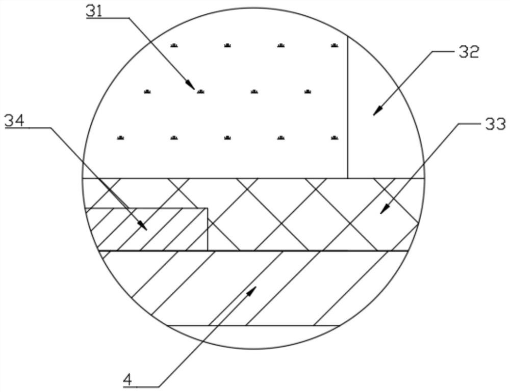 Nitrogen-oxygen sensor ceramic chip diaphragm