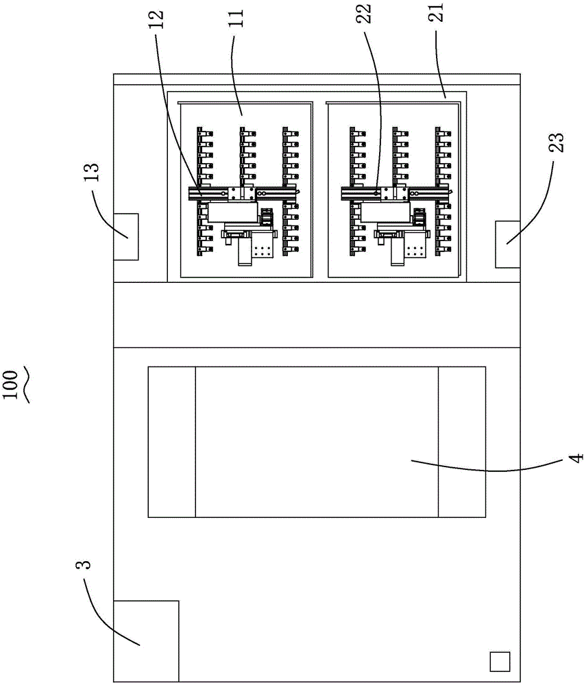 Double-station exposure method