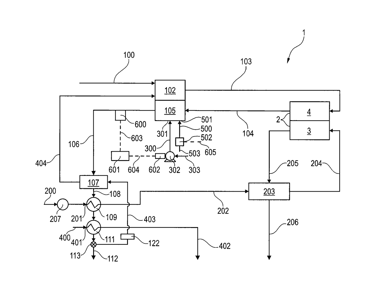 Sofc system and method of operating a sofc system