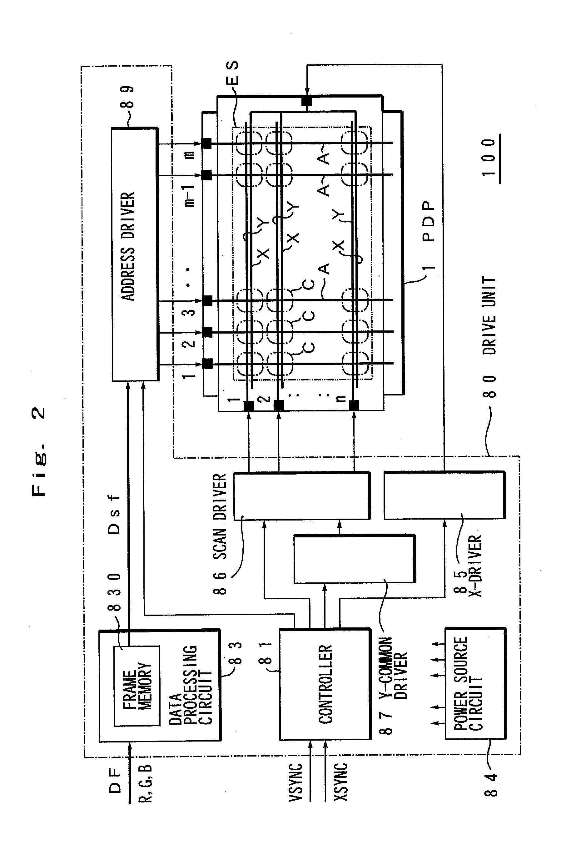 Method for driving a gas-discharge panel