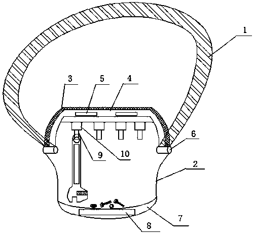 A zipper type tool bag used in electric power industry and using method thereof