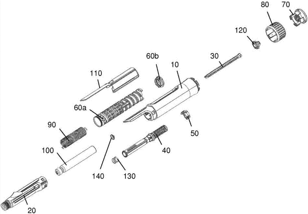 Dosing assembly for drug delivery device with different leads and multi-start thread section