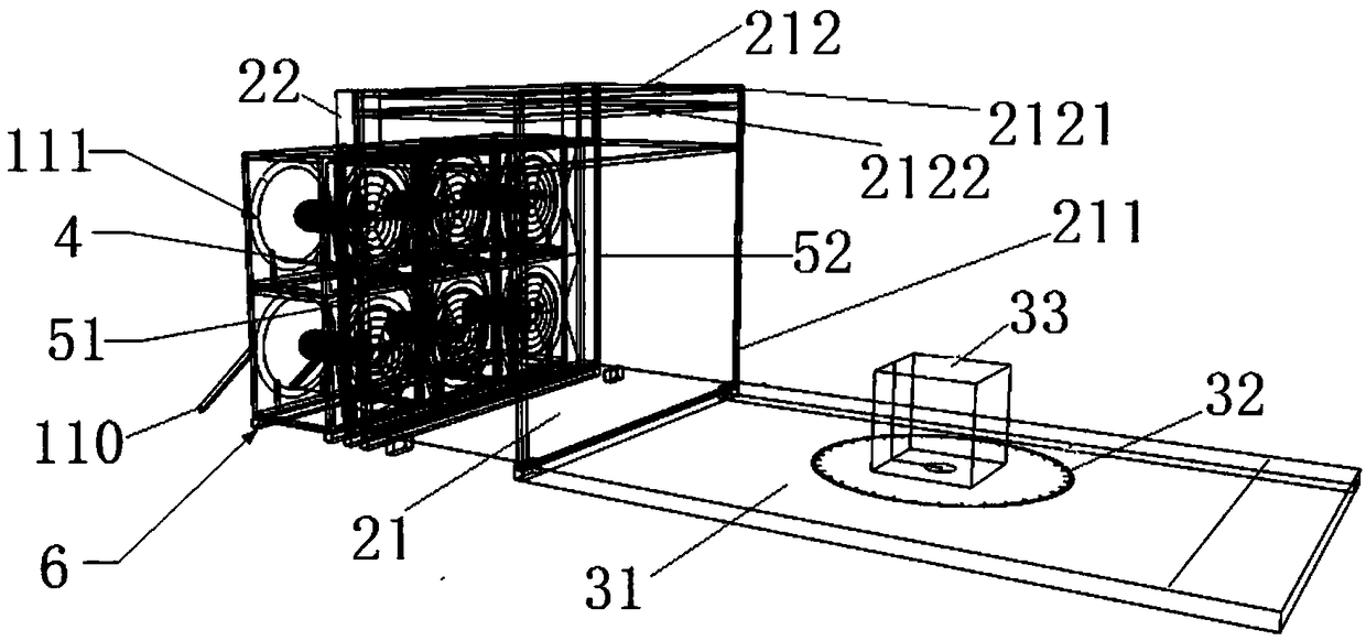 A test method for outdoor wind-induced snow drift