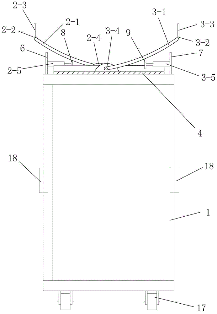 Tunnel in-tunnel ventilation regulating and control device based on wireless control terminal