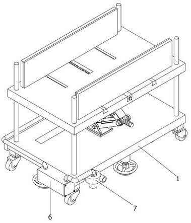 An adjustable fixing device based on ship electrical equipment