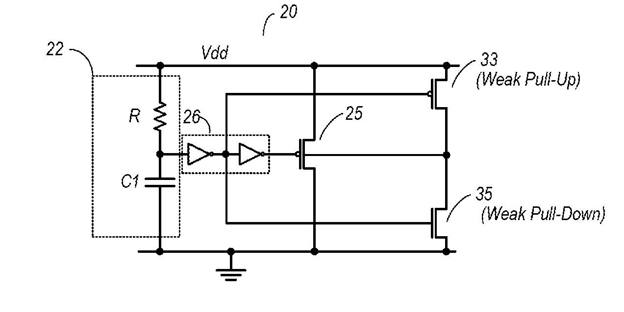 Optimized ESD Clamp Circuitry