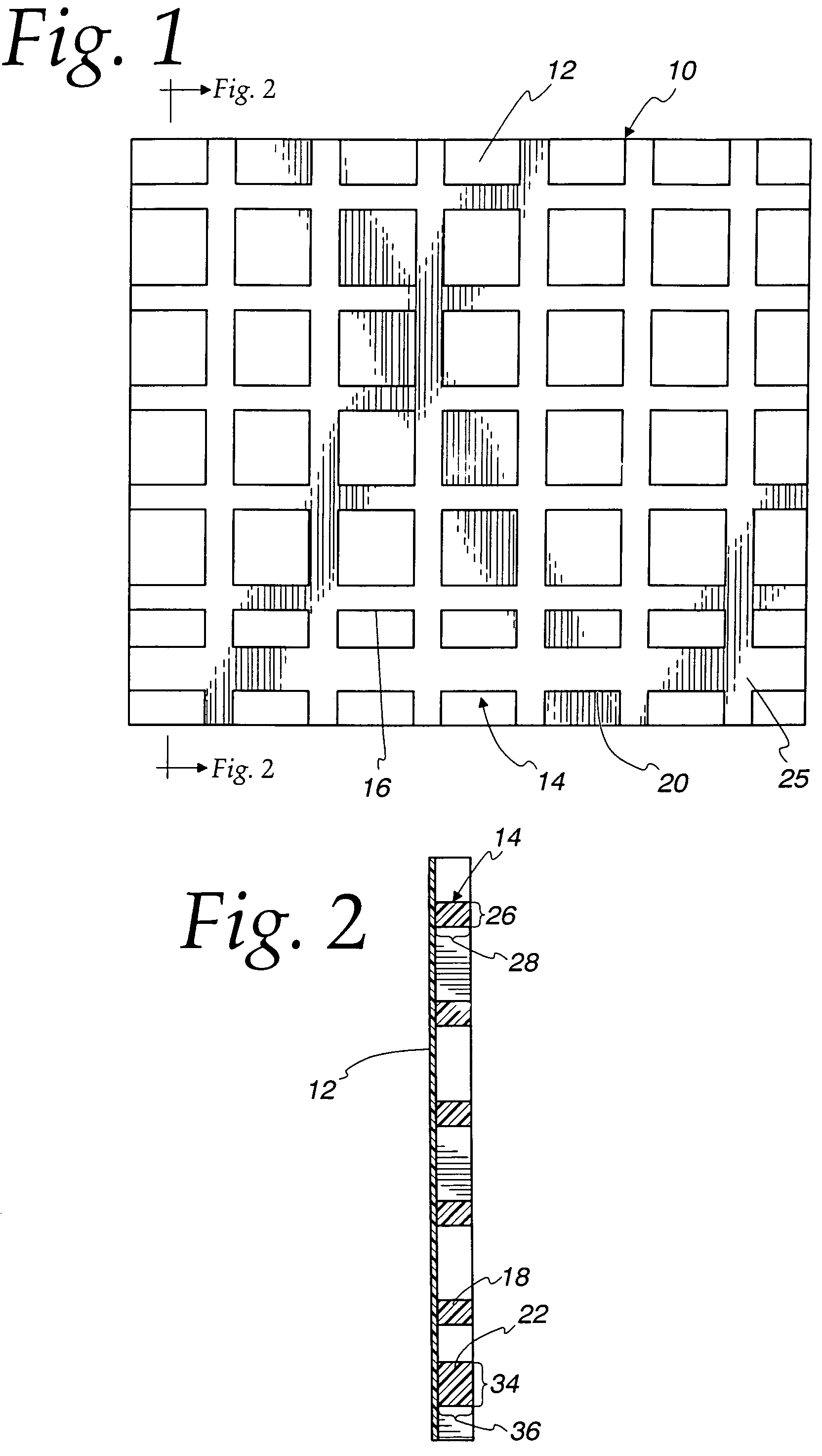 Net-reinforced film structure with modified strand profile