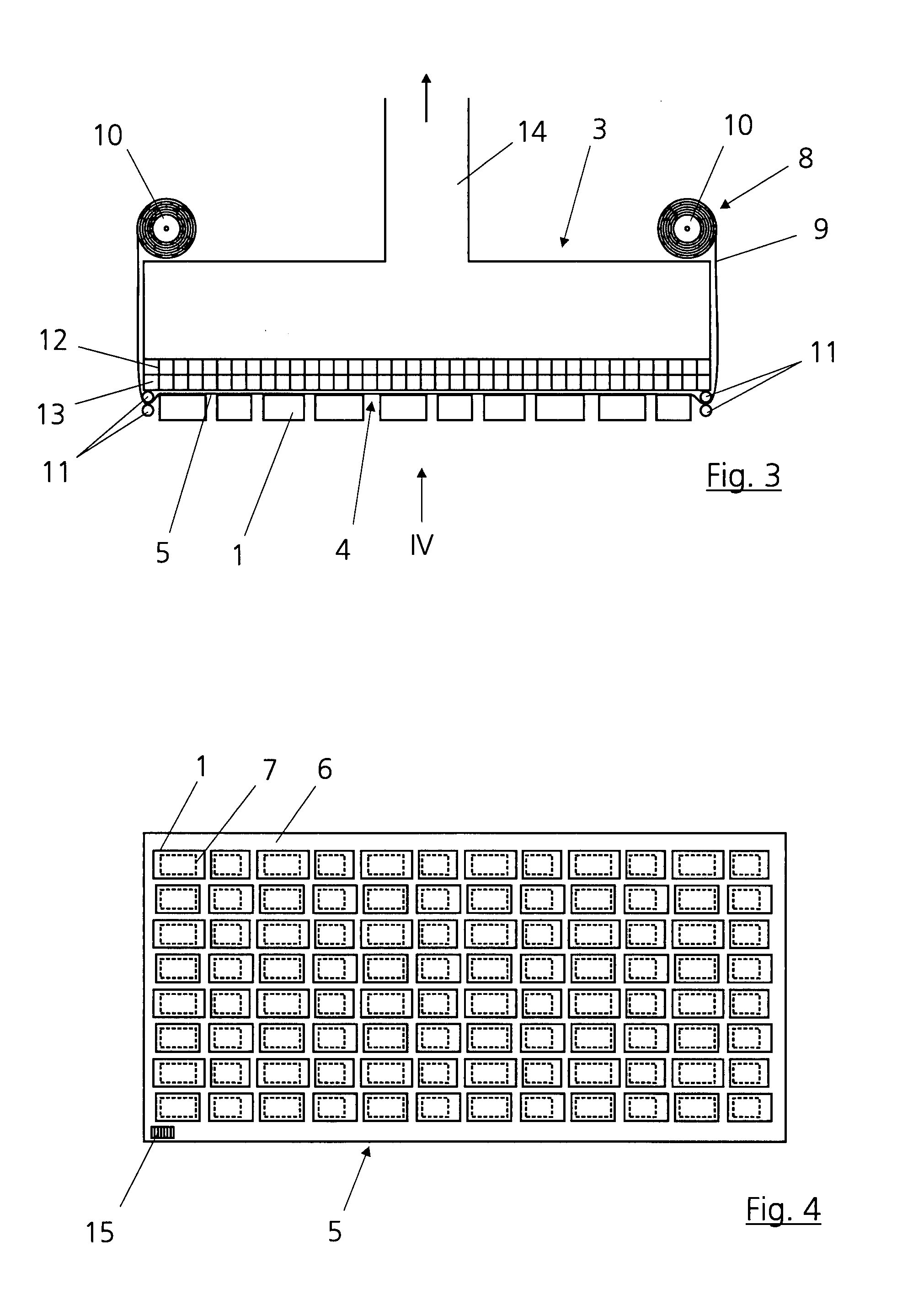 Device and Method For Lifting a Layer of Stones
