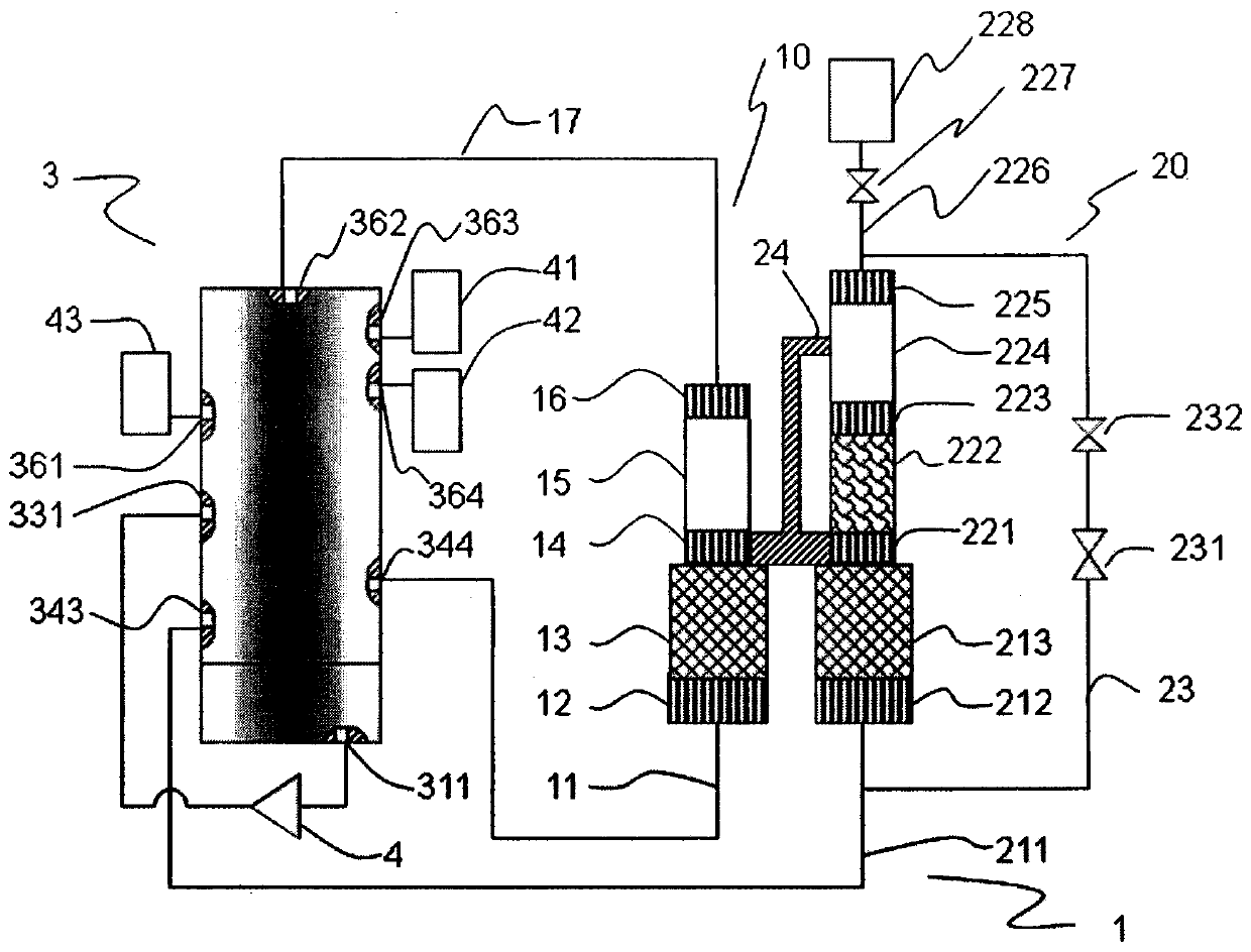 A pulse tube refrigerator