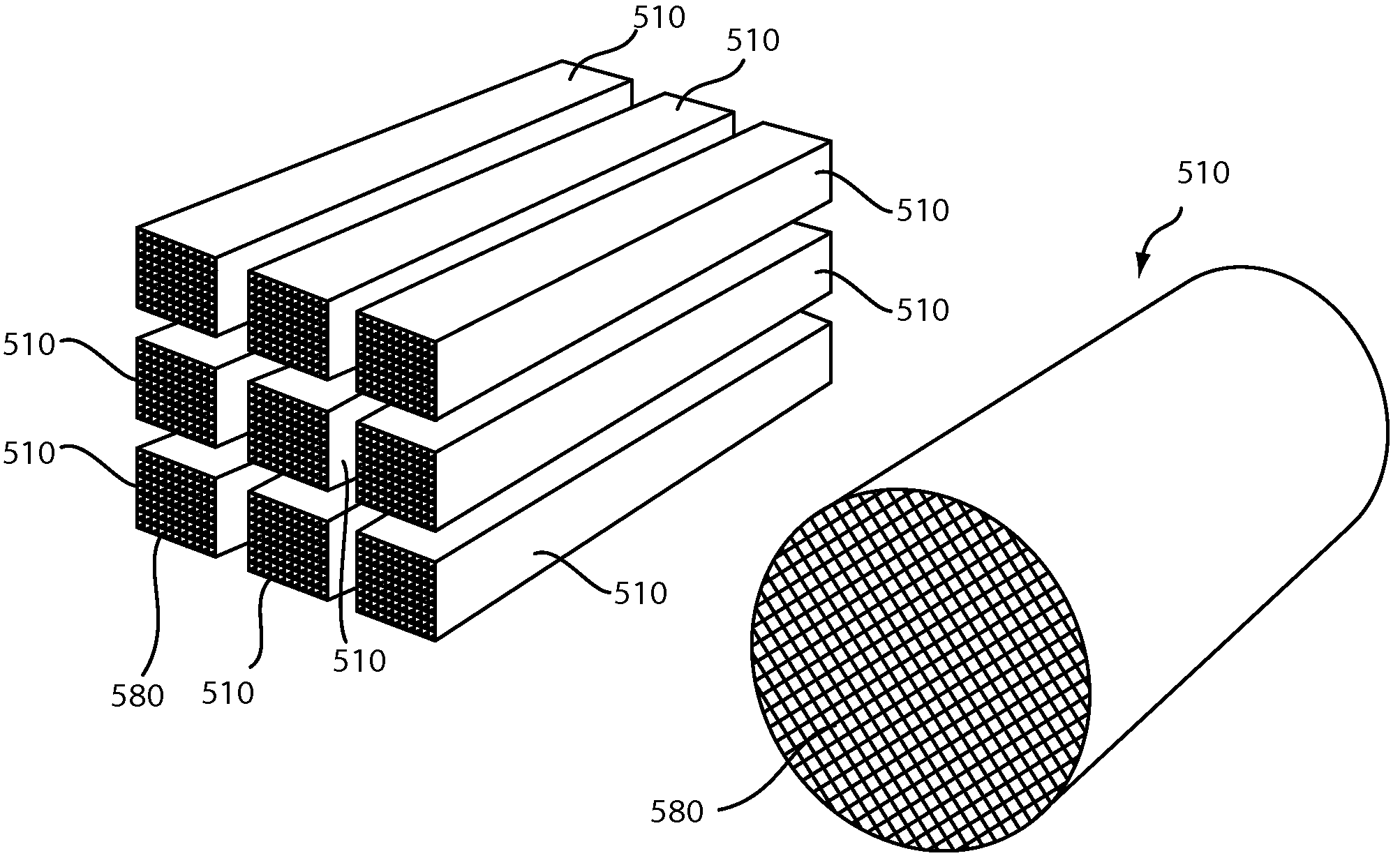 Method and Apparatus for an Extruded Ceramic Biosoluble Fiber Substrate