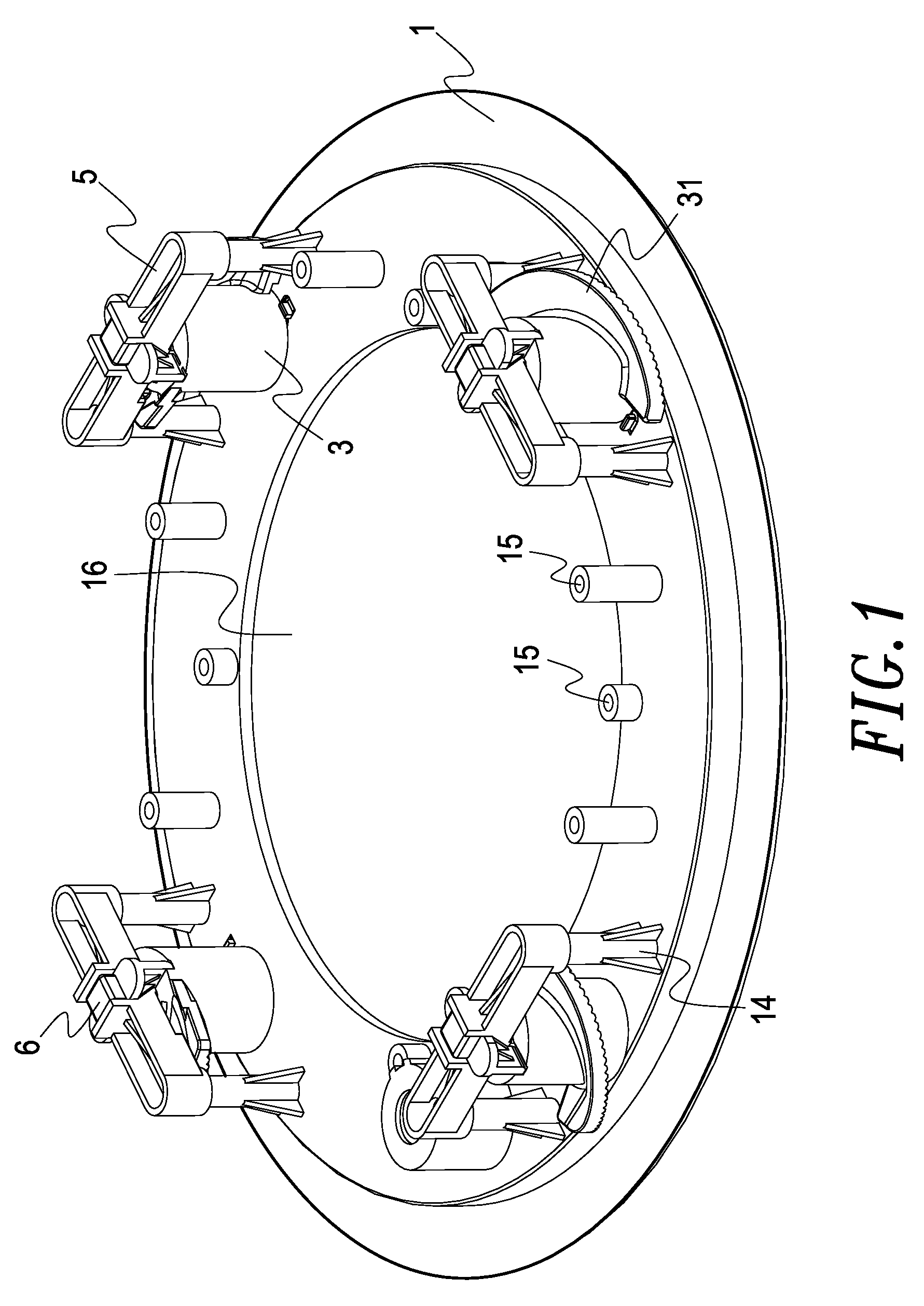 Rapid installation and detachment device for flush mounting speaker on ceiling or wall