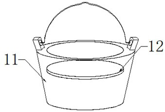 Slurry transfer device for small construction site