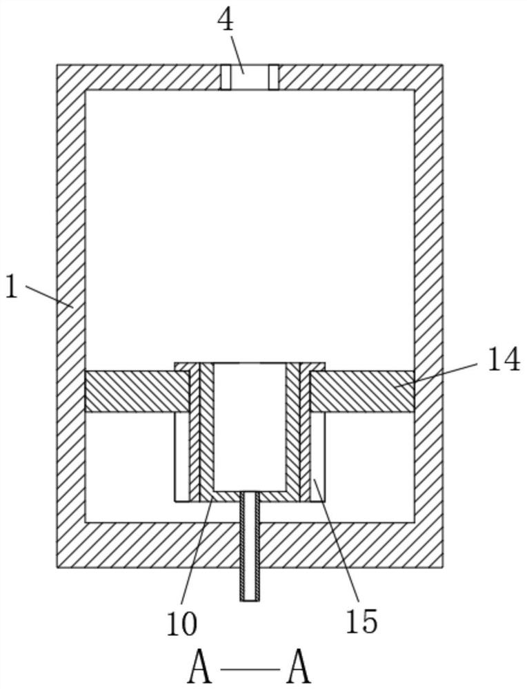 A push-type brush cleaning device for simultaneous cleaning of pen holder and whiskers and its application method