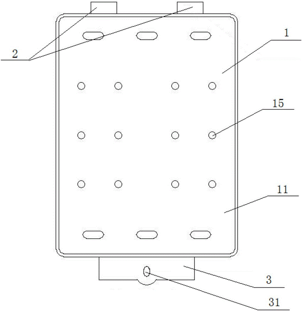Buckle-type control box used for being connected with frame of electric vehicle