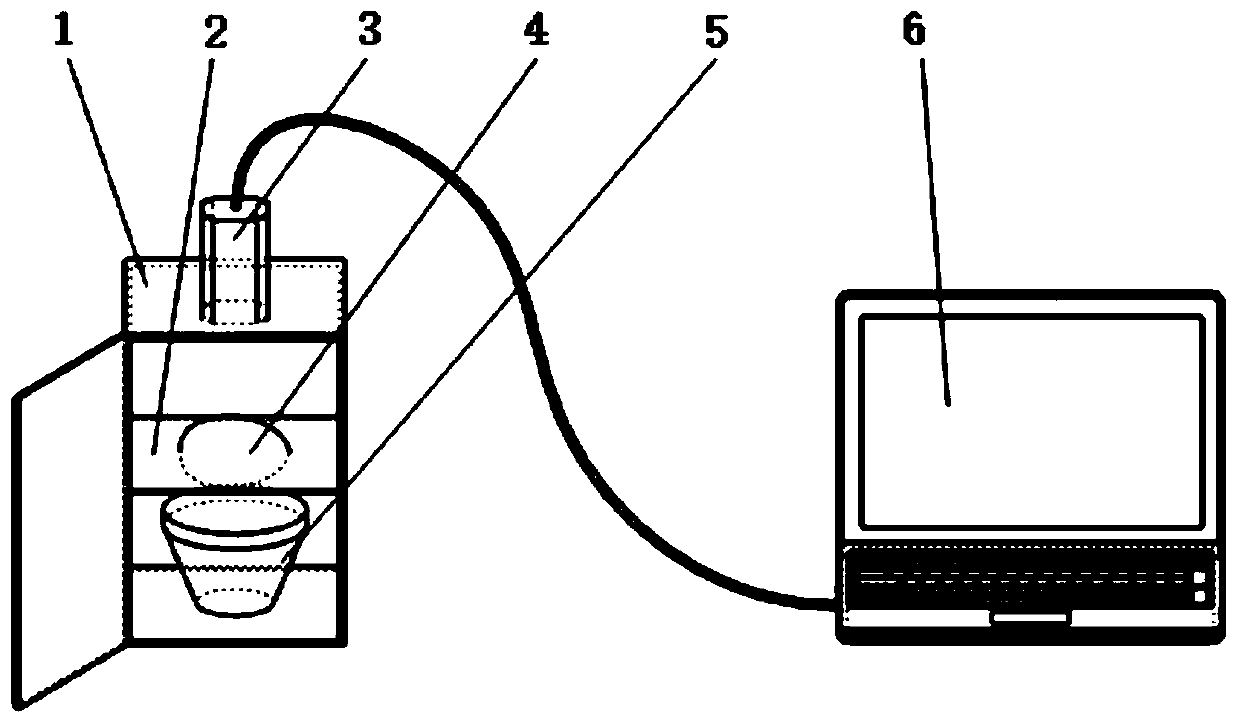 Nondestructive visual inspection grading method for internal quality of preserved eggs