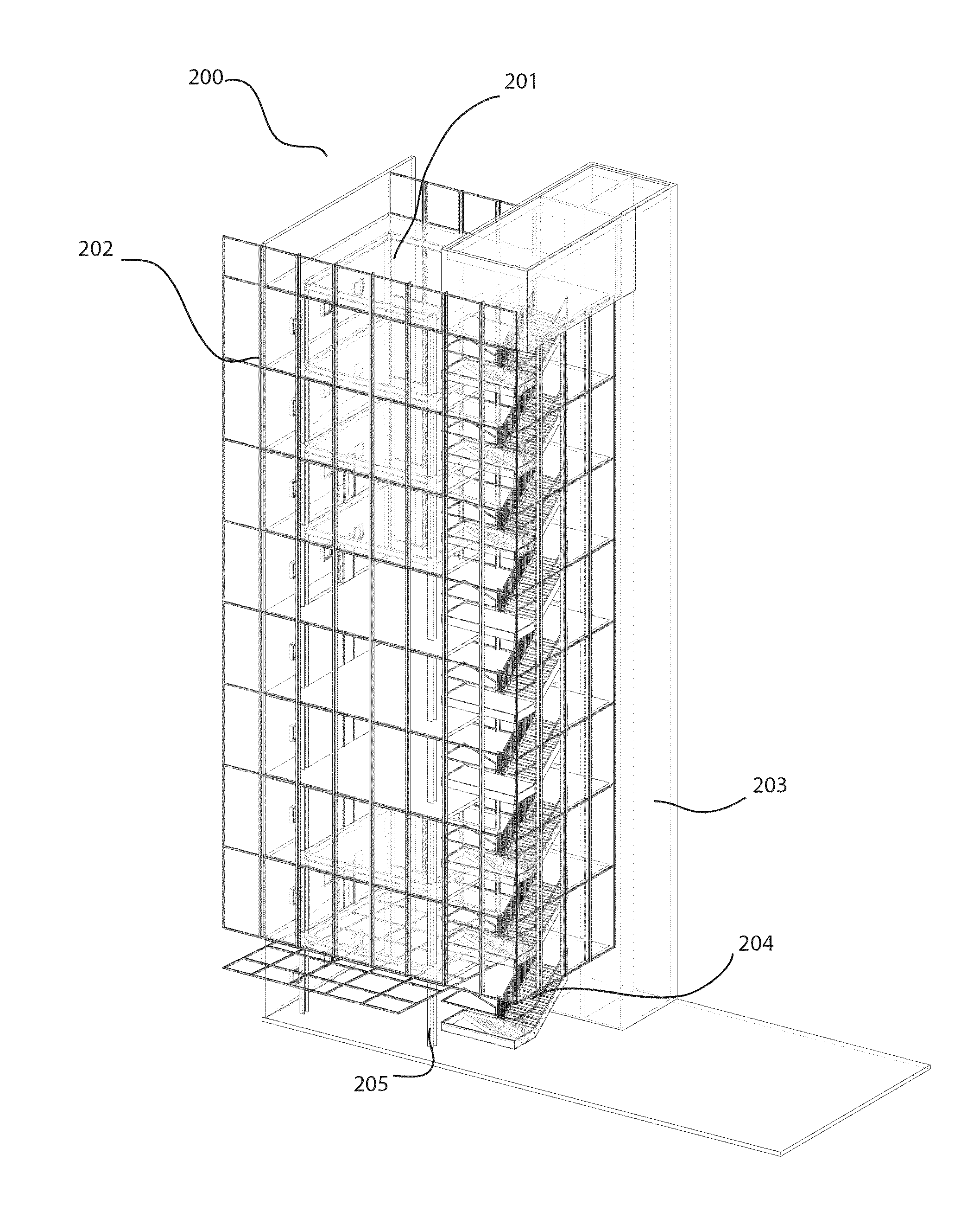 Method for real time estimation of embodied environmental impact in a building design