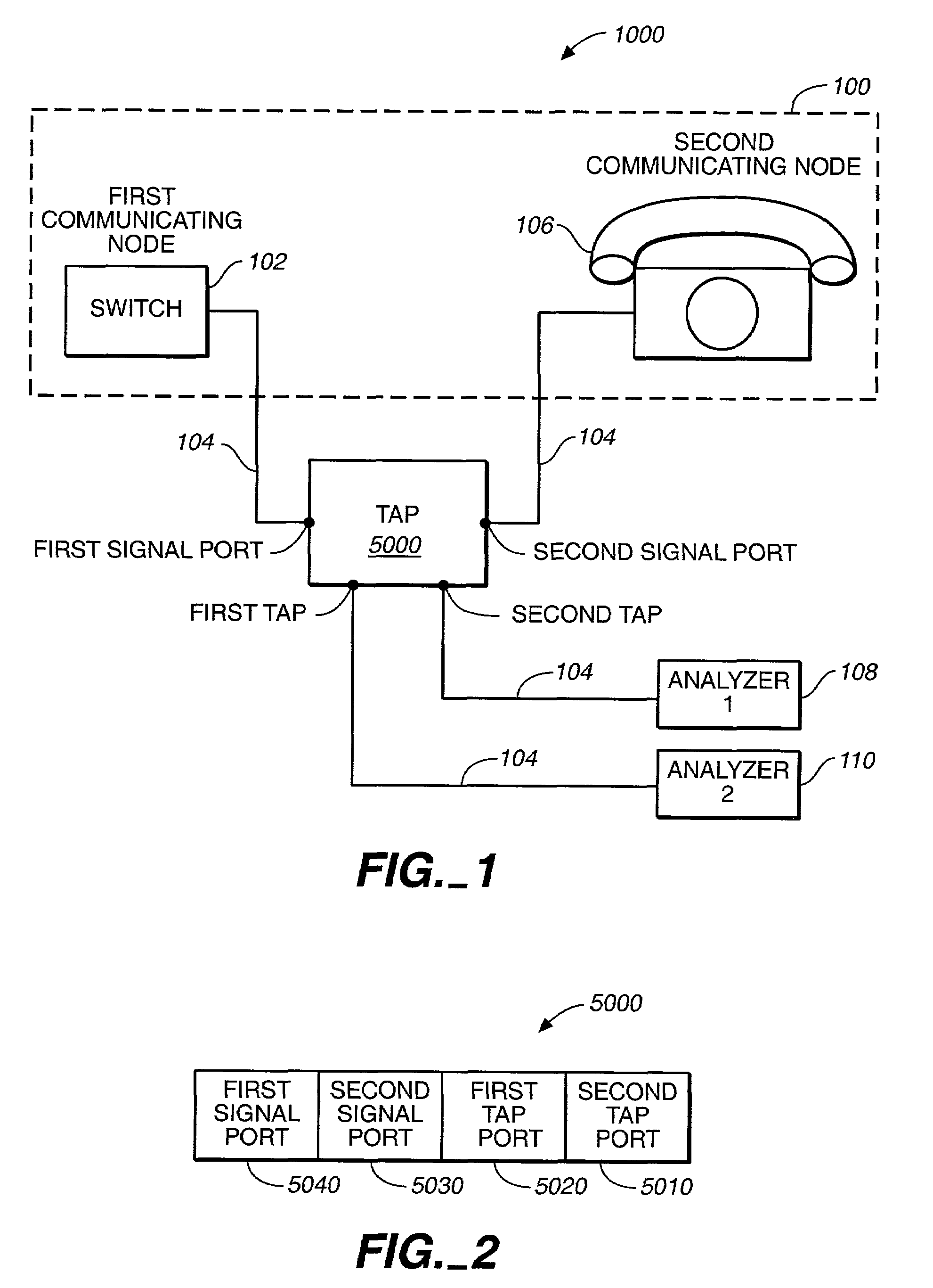 In-line power tap device for Ethernet data signal