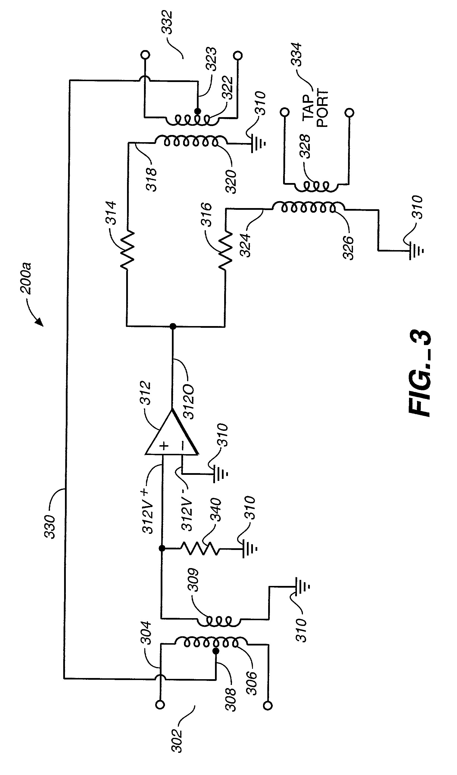 In-line power tap device for Ethernet data signal