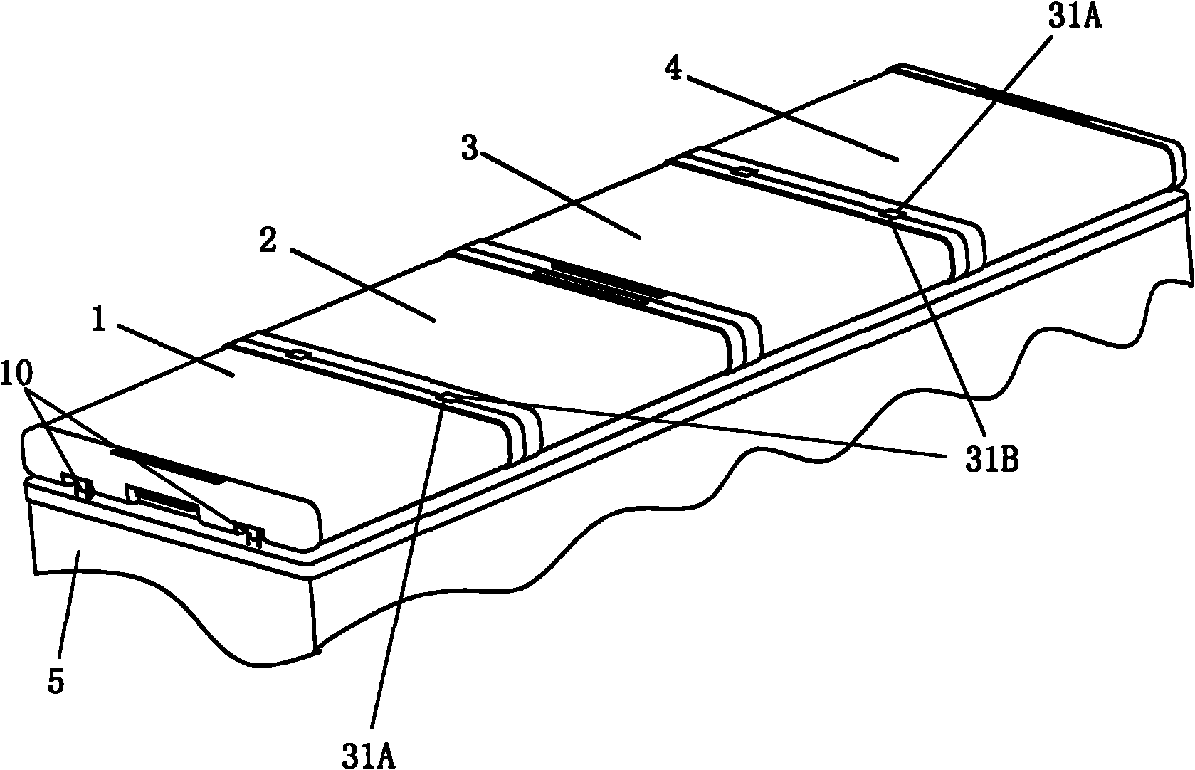 Double-door freezer with multi-directional opening door bodies and four-door freezer with multi-directional opening door bodies