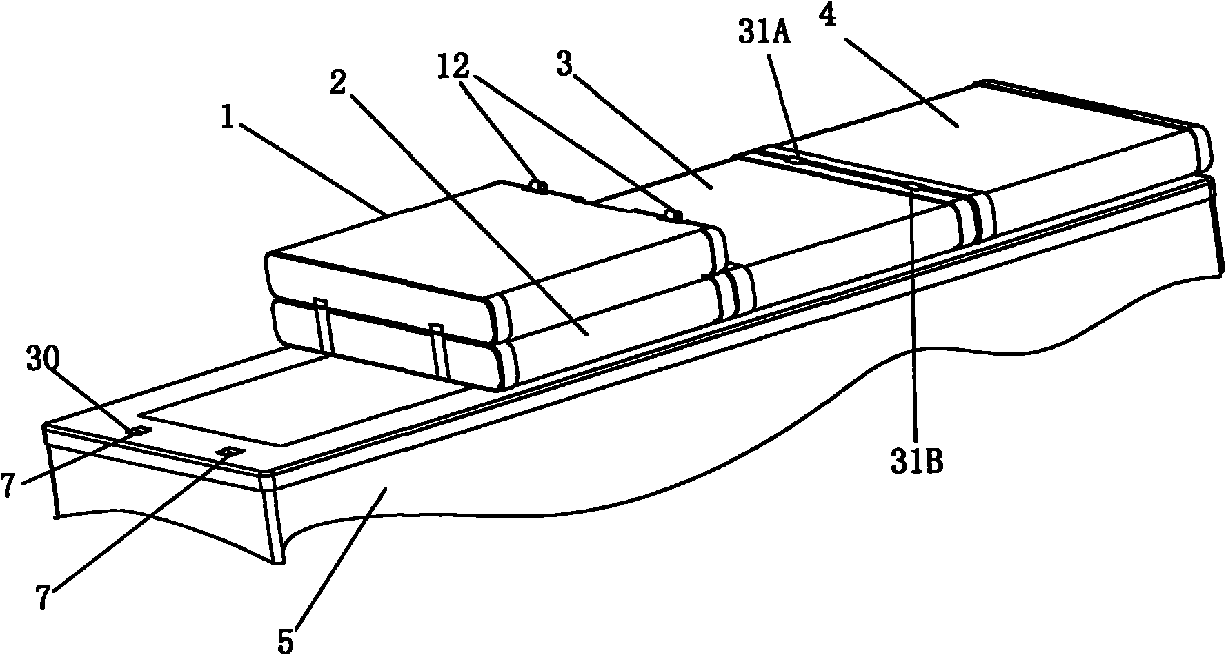 Double-door freezer with multi-directional opening door bodies and four-door freezer with multi-directional opening door bodies