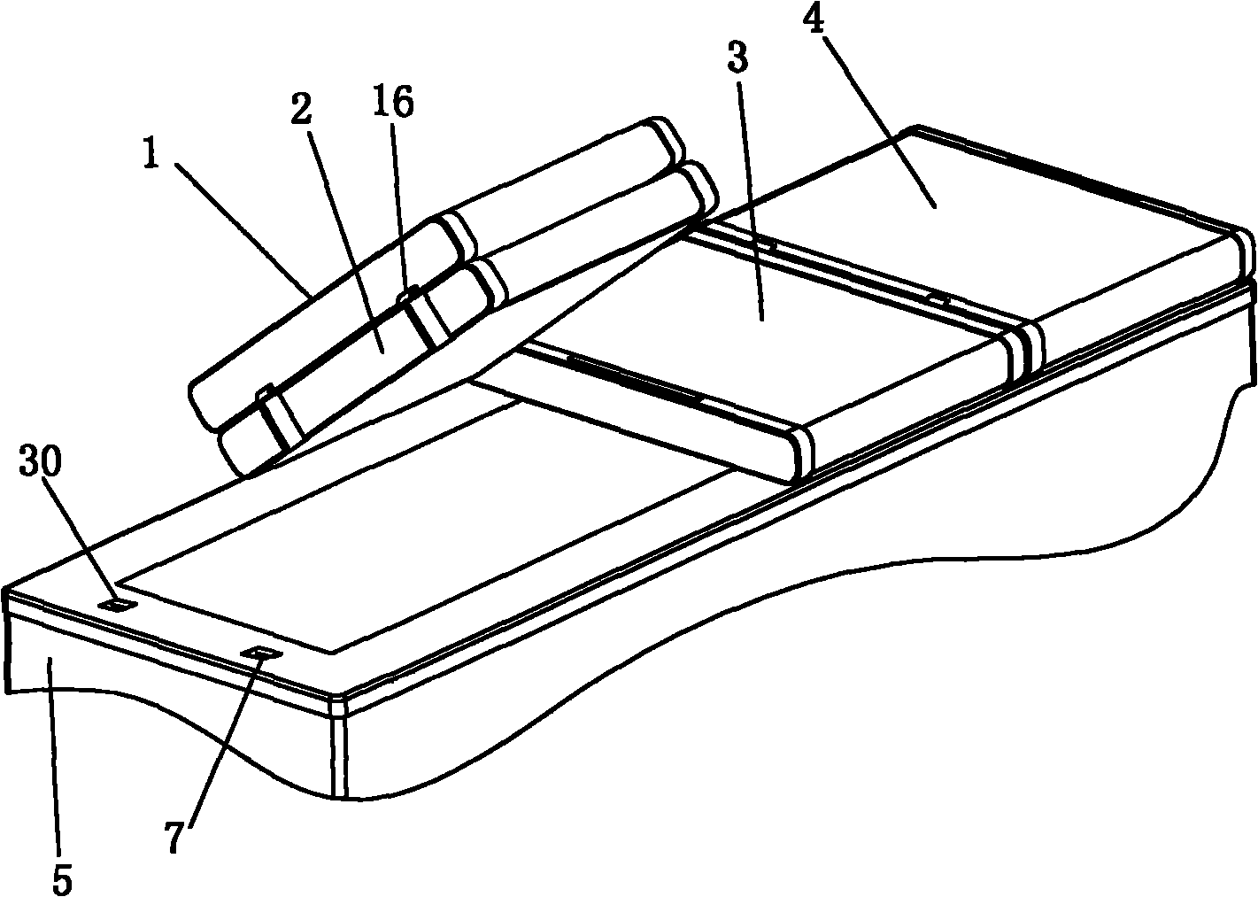 Double-door freezer with multi-directional opening door bodies and four-door freezer with multi-directional opening door bodies