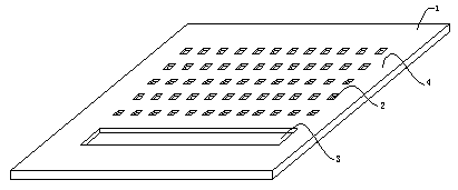 A hybrid production process for a step stencil