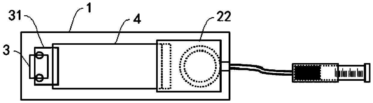 Device for measuring height and method for measuring developer nozzle height