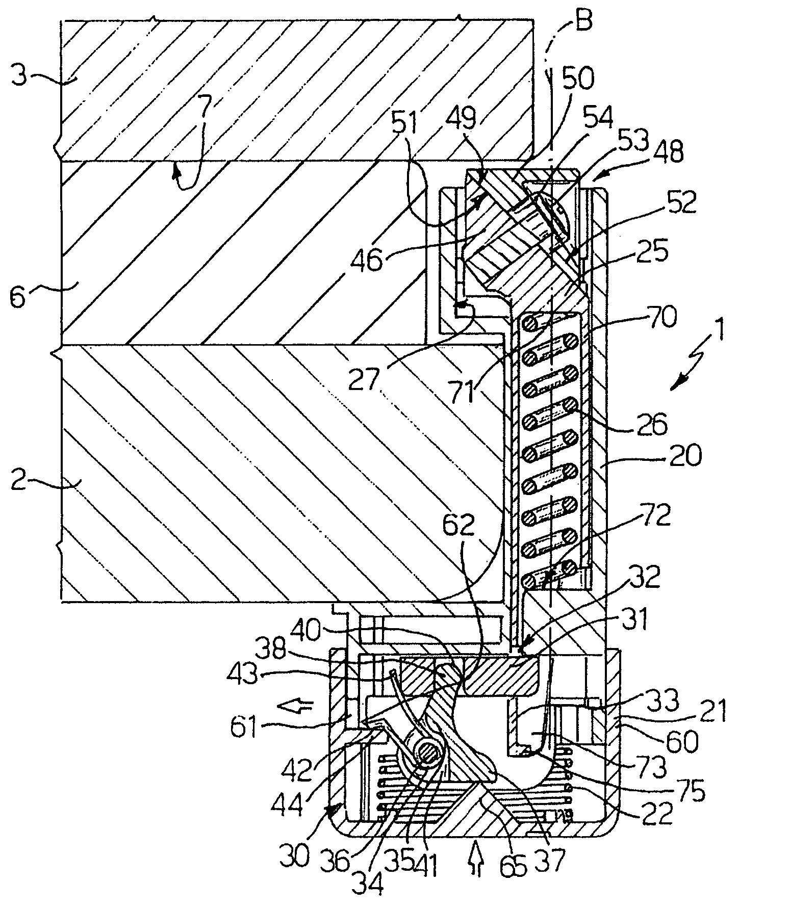 Device for opening a door of an electric household appliance, in particular a refrigerator or freezer