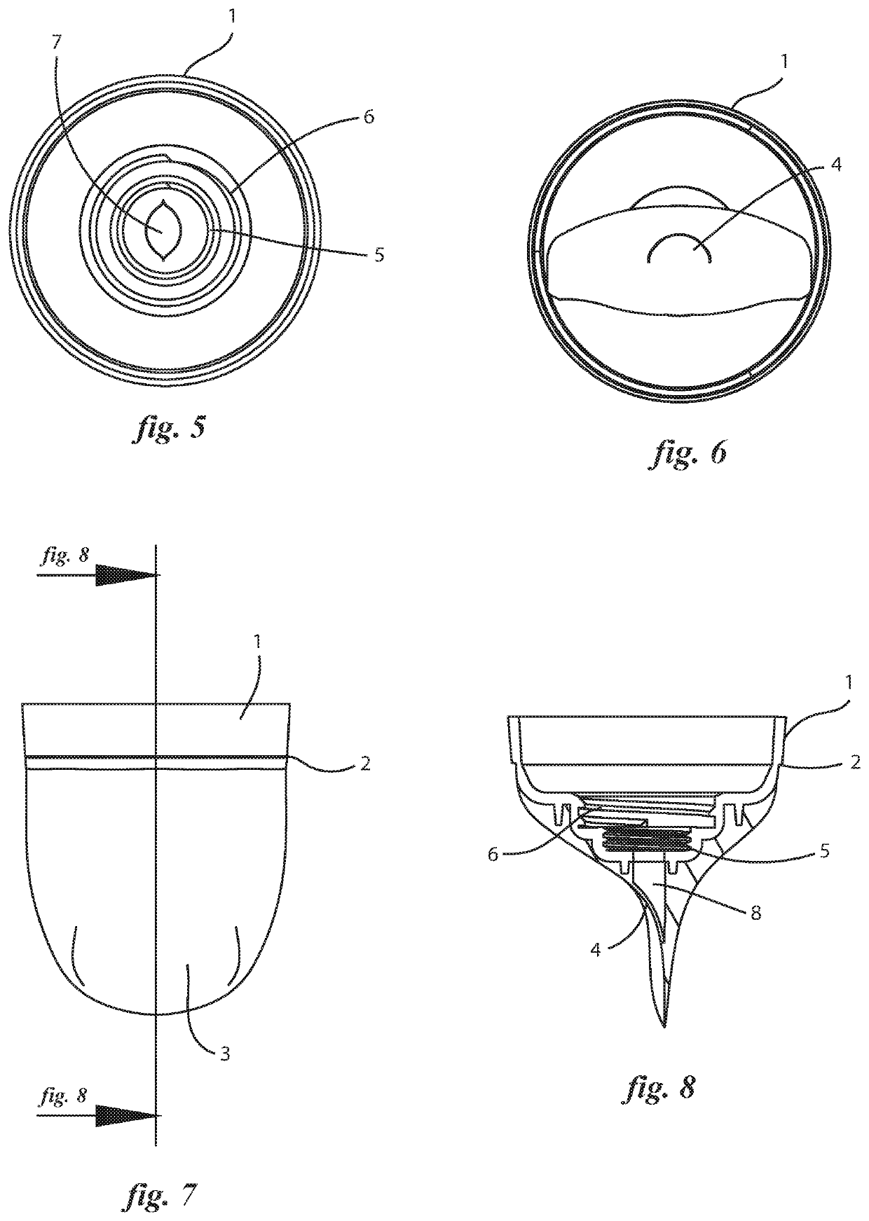 Diaper cream applicator with lid