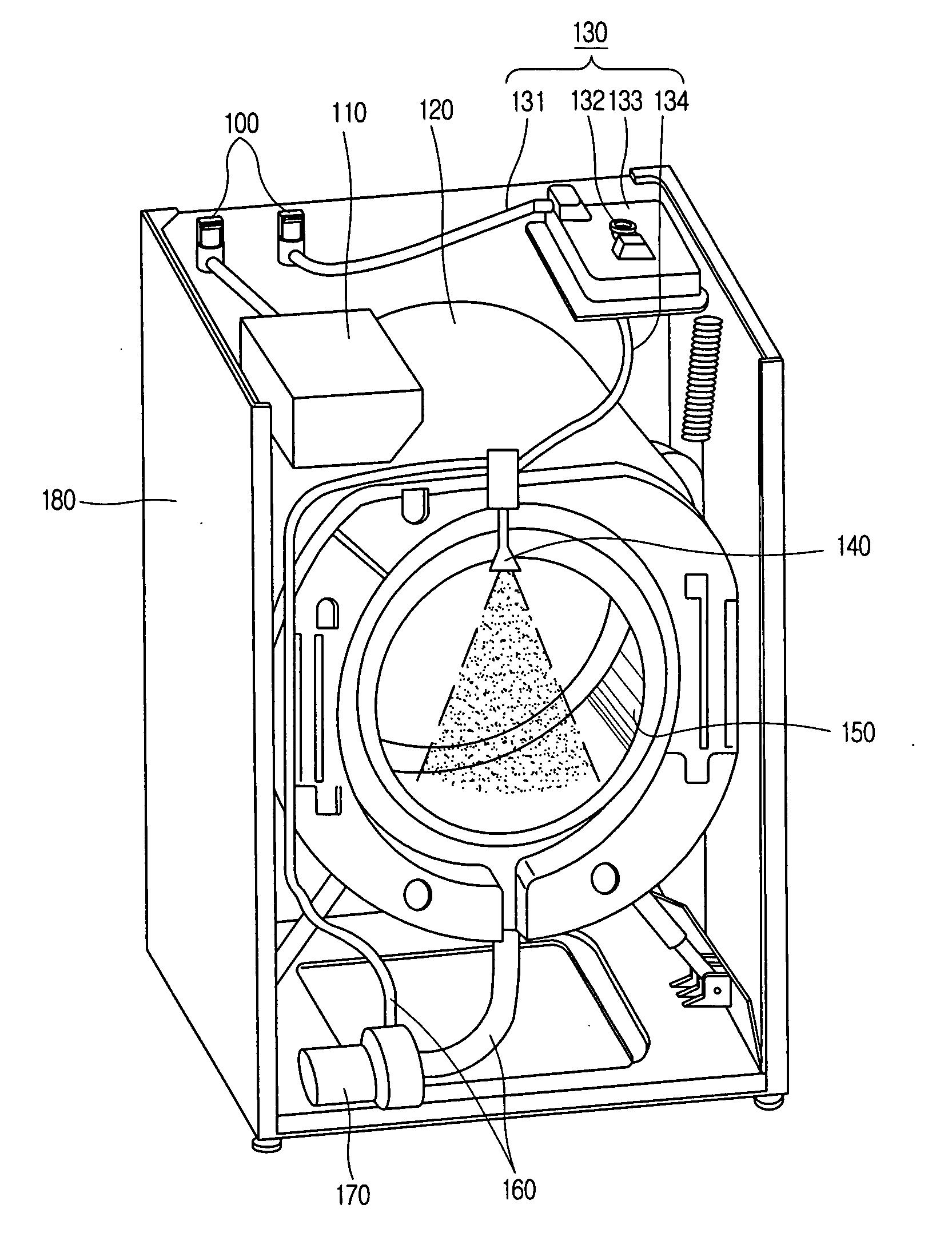 Apparatus and method for controlling steam generating unit of washing machine
