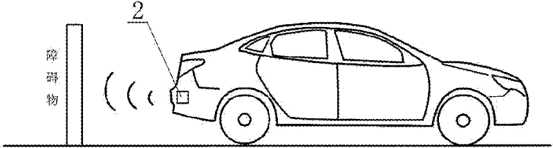 Vehicle obstacle monitoring method and device based on steering wheel vibration