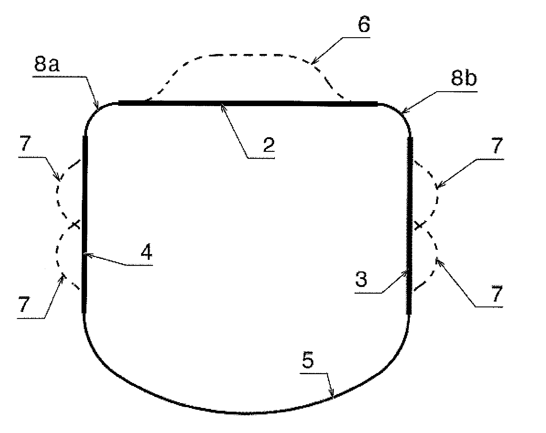 Inner tube and method of producing such a tube