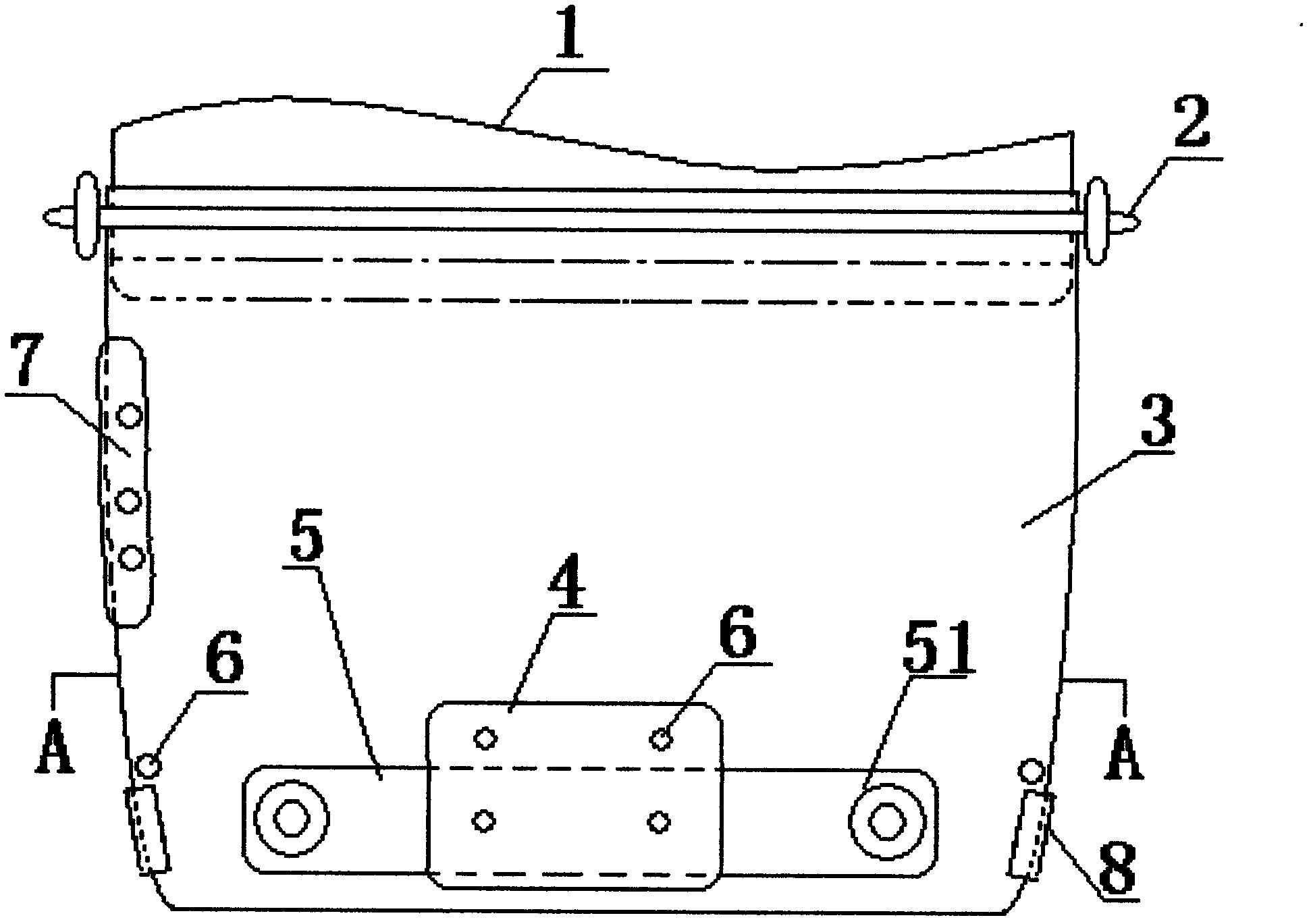 Plugging device for drainage port