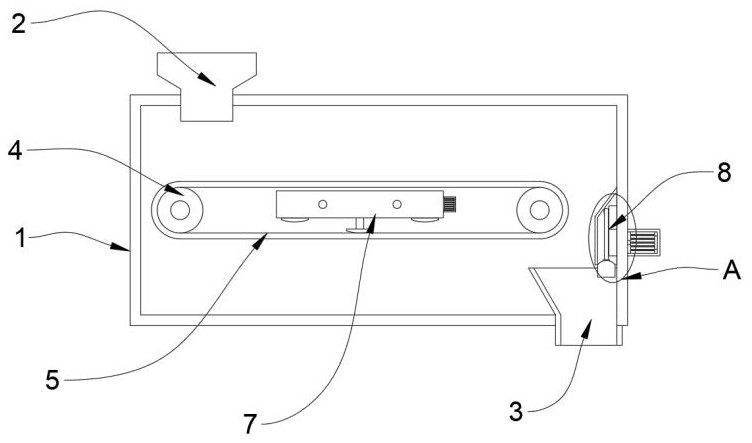 Coal feeder with anti-blocking function