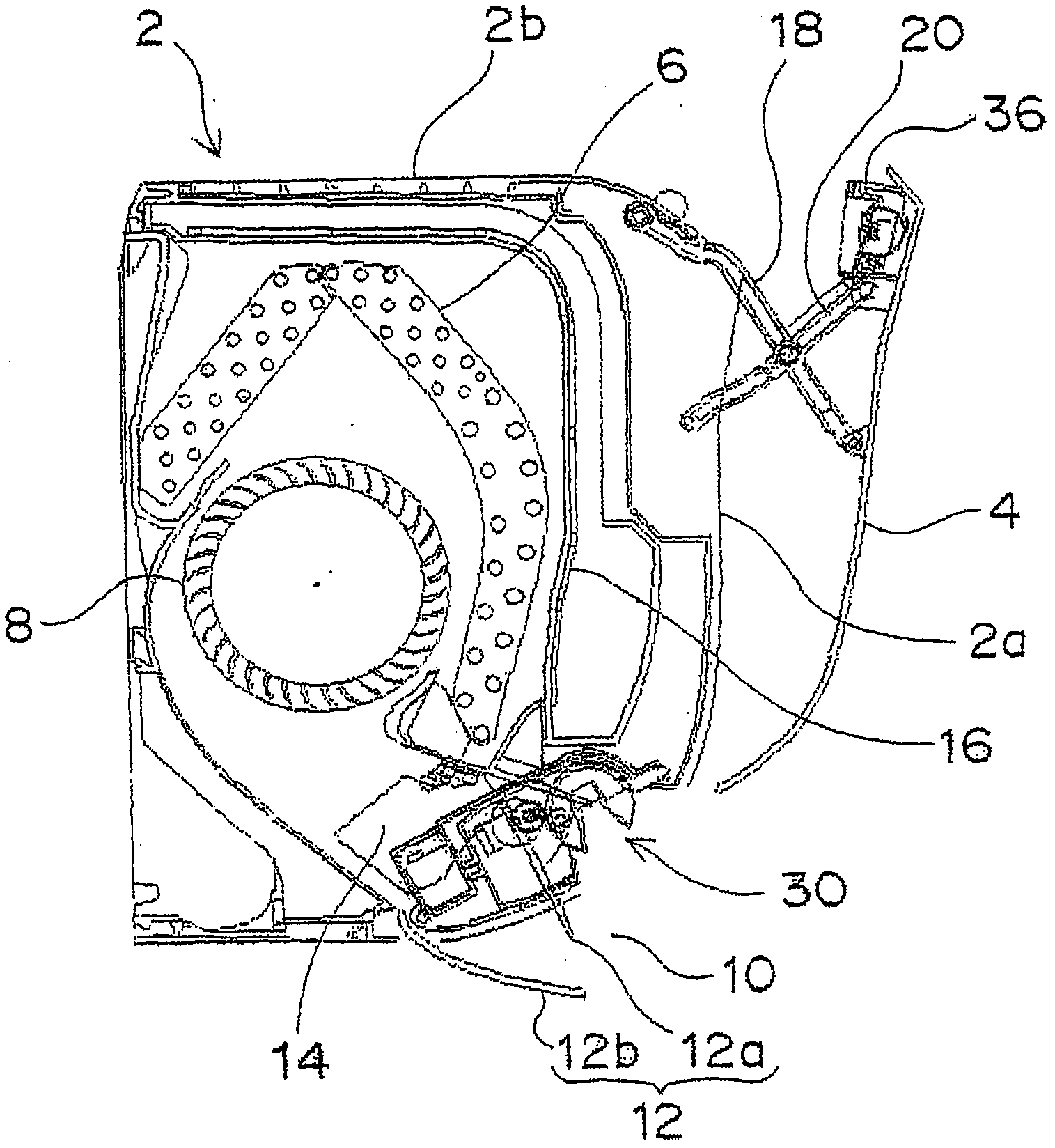 Air conditioner indoor unit with human body detection device and obstacle detection device for wind direction control