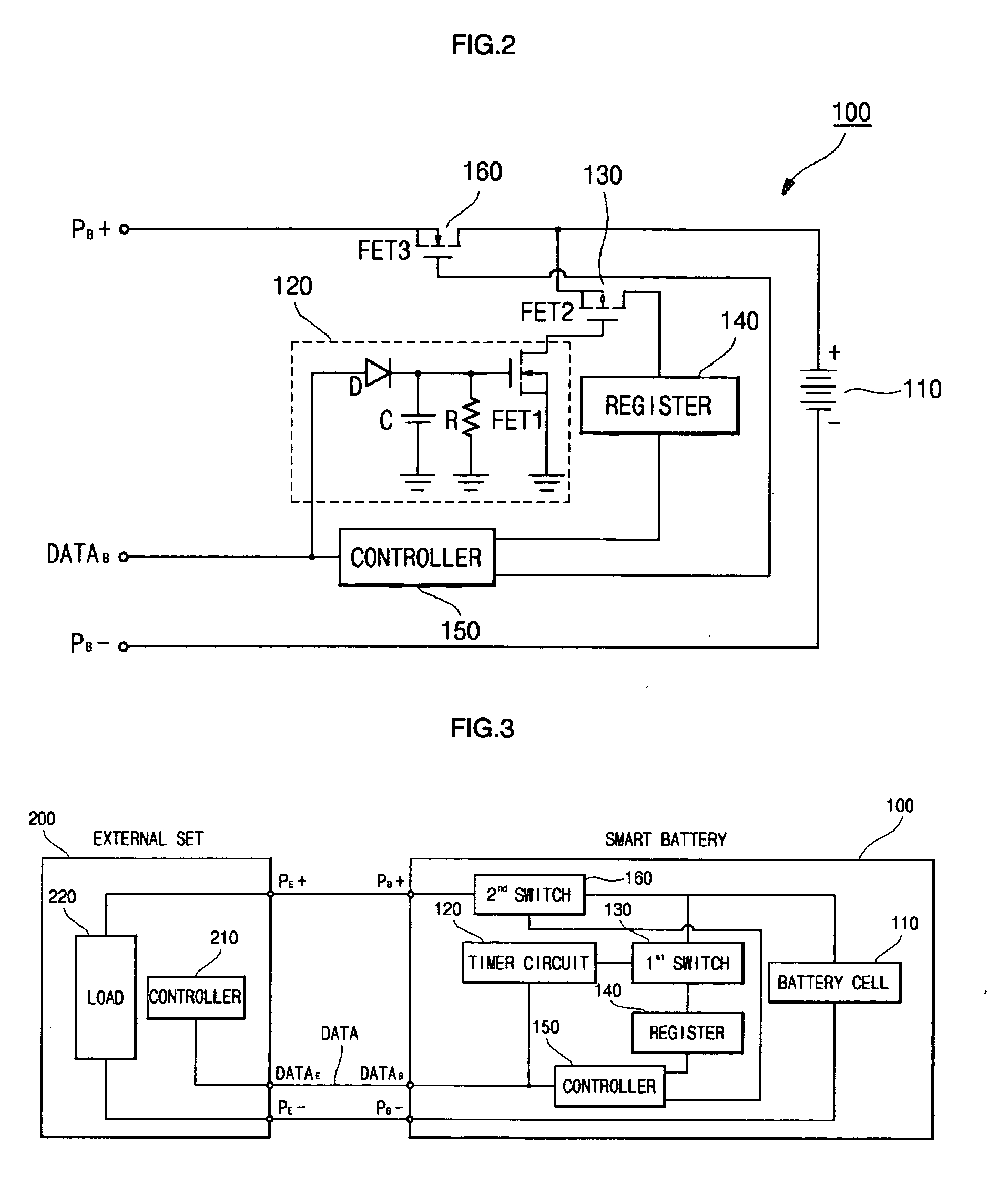 Smart battery pack and method for recognizing battery type using the same