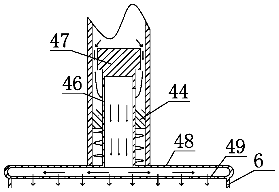 Multi-mortise uniform glue injection device