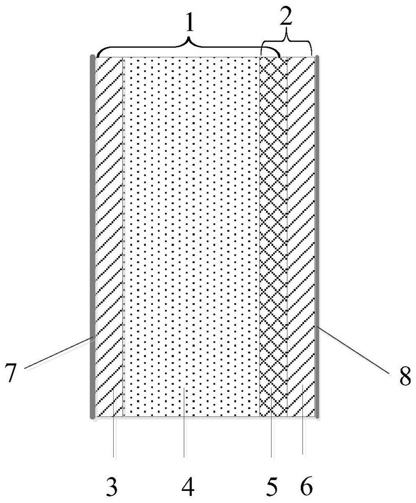 Active semiconductor nuclear radiation detector for converting nuclear radiation into luminescence