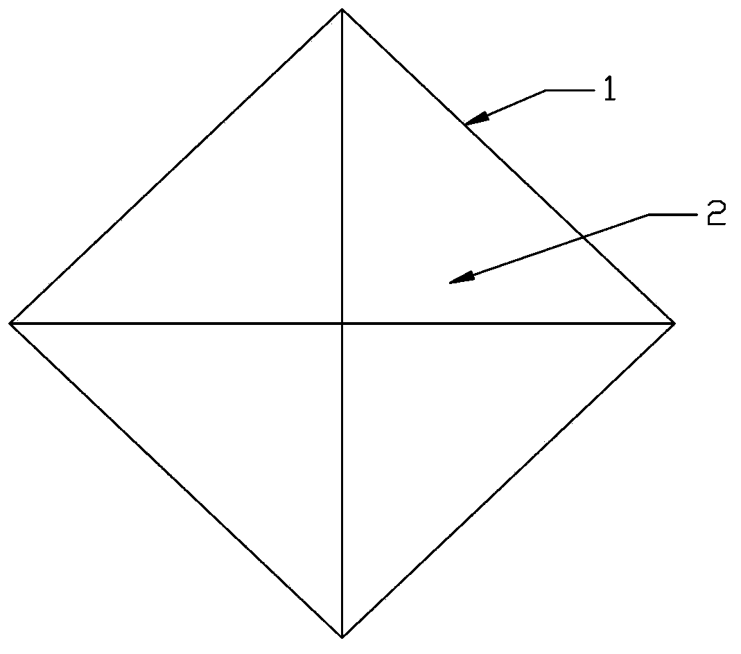 Manufacturing method of octagonal diamond with eight hearts and eight arrows inside